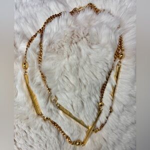 Harvé Bernard Vintage Gold-tone Necklace